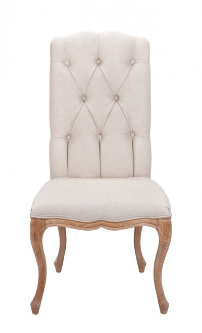 Дизайнерский обеденный стул Meliso White V2 MAK interior 7LVCF-1891-O Бежевый