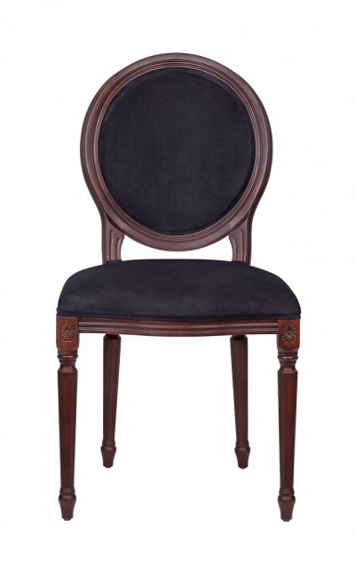 Дизайнерский обеденный стул Delo Kora Black MAK interior 7LVCF-1916A-BC Черный