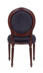 Дизайнерский обеденный стул Delo Kora Black MAK interior 7LVCF-1916A-BC Черный