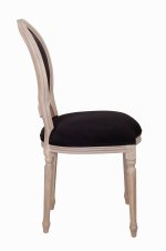 Стул Delo Black Velvet MAK interior 7LVCF-1916A-BV Черный