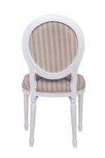 Дизайнерский обеденный стул Delo Strip MAK interior 7LVCF-1916A-S Бежевый