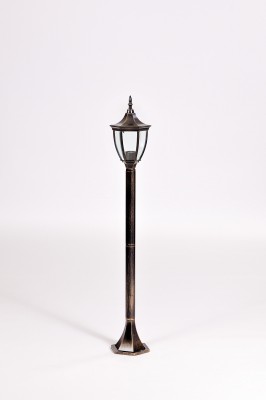 Светильник столб уличный 1 фонарь Oasis Light 91506 Gb