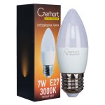 Экономсвет 7W GERHORT C37 LED 3000K E27
