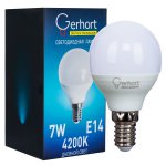 Экономсвет 7W GERHORT G45 LED 4200K E14