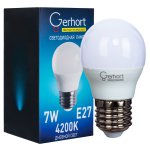 Экономсвет 7W GERHORT G45 LED 4200K E27
