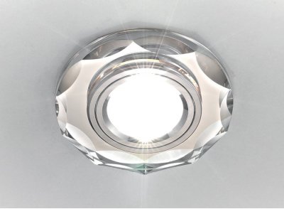 Светильник точечный Ambrella 800 CL хром MR16 D90 mm CRYSTAL SPOT Светильник точечный Ambrella 800 CL хром MR16 D90 mm CRYSTAL SPOT