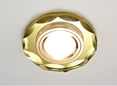 

Точечный светильник Ambrella зеркальный Классика 800 GOLD