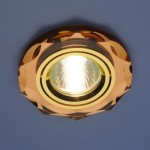 Светильник Elektrostandard 800-2 Brown-GD коричневый/золото 