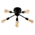 Люстра лофт стиля Экономсвет 80002/6BK