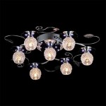 Светильник Eurosvet 80003/7 хром/синий+красный+фиолетовый