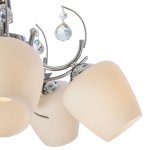 Потолочный светильник Экономсвет 80005F/5CR+WENGUE WT