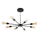 Люстра ЭкономСвет 80008/8BK