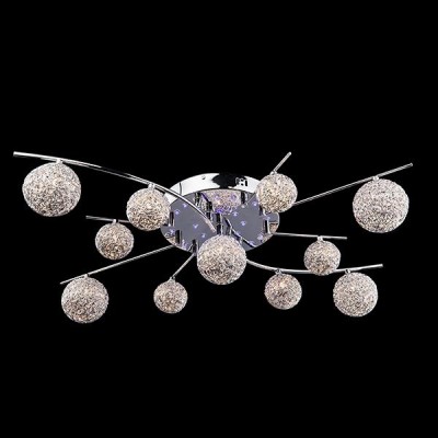 Светильник Eurosvet 80009/11 хром/синий+красный+фиолетовый