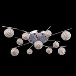 Светильник Eurosvet 80009/11 хром/синий+красный+фиолетовый