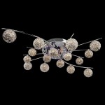 Светильник Eurosvet 80009/16 хром/синий+красный+фиолетовый