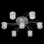 Светильник Eurosvet 80011/7 хром/синий+красный+фиолетовый