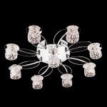 Светильник Eurosvet 80011/9 хром/синий+красный+фиолетовый