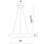Светильник светодиодный Divinare 8003/91 SP-1 LEVITA