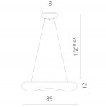 Светильник светодиодный Divinare 8003/91 SP-1 LEVITA
