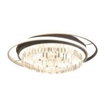 Люстра светодиодная Экономсвет 80052/140WT+BK