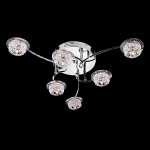 Светильник Eurosvet 80063/6 хром/белый