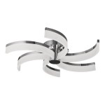 Светильник ФЕЙЕРВЕРК хром d76 h13 Led 72W (4000K) Kink light 8008