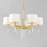 Люстра 8009P-6 gold 8009P-6 gold Delight