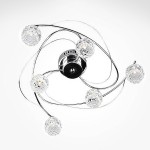 Люстра потолочная Eurosvet 80103/6 хром