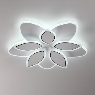 8014/75CL LEDIO LN25 белый/белый металл/акрилл Потолочный светильник LED 75W 220V 3000-6000K LOTUS 8014/75CL LEDIO LN25 белый/белый металл/акрилл Потолочный светильник LED 75W 220V 3000-6000K LOTUS