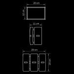 Светильник бра Lightstar 801616 Lamella