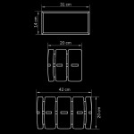 Светильник бра Lightstar 801626 Lamella