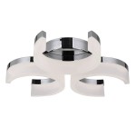 Светильник ОМЕГА хром d42 h20 Led 36W (4000K) Kink light 8017