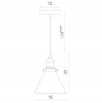 Светильник подвесной Divinare 8018/01 SP-1 LUCIA