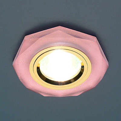 Светильник Elektrostandard 8020 PK GD розовый/золото