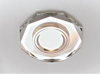 Светильник точечный Ambrella 8020 CL хром MR16 D90 mm ORGANIC SPOT Светильник точечный Ambrella 8020 CL хром MR16 D90 mm ORGANIC SPOT