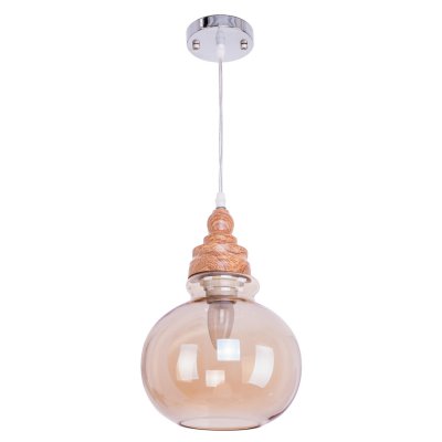 Потолочный светильник лофт Экономсвет 8020/1AMBER