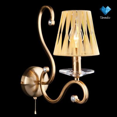 Светильник бра Eurosvet 80205/1 золотая бронза Светильник бра Eurosvet 80205/1 золотая бронза