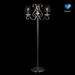 Светильник напольный Eurosvet 80205/3F матовый никель