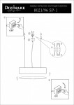 Светильник подвесной Divinare 8021/66 SP-1 RULLO