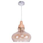 Потолочный светильник лофт Экономсвет 8021/1AMBER