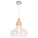 Потолочный светильник лофт Экономсвет 8021/1AMBER