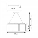 Люстра подвесная Lightstar 802130 Nubi