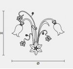 Настенный светильник Masiero CLASSICA 8022 A2
