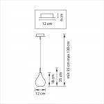 Подвесной светильник Lightstar 803033 Pentola