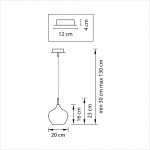 Подвесной светильник Lightstar 803041 Pentola