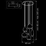 Подвесной светильник Lightstar 803067 Pentola