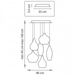 Подвесной светильник Lightstar 803061 Pentola