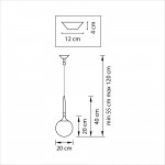Подвесной светильник Lightstar 803110 Globo
