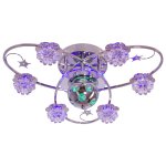 Светильник ЭкономСвет 8032/6+2CR RC BLRPLED