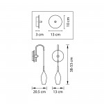 Светильник бра Lightstar 803521 Pentola